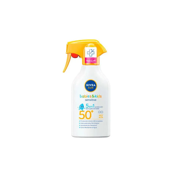 Nivea Sun Babies y Kids Sensitive Spf50 Pistola 270ml - NIVEA