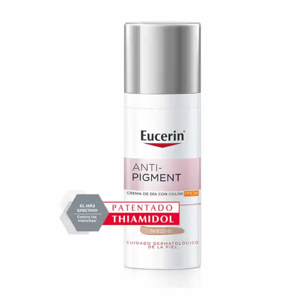 Eucerin Anti Pigment Tinted Day Cream Spf30 Medium 50ml - Batty Beauty