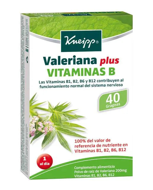 Kneipp Valériane Plus Vitamines B 40 Dagréments