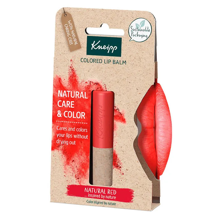 Kneipp Colored Lip Balm Natural Red
