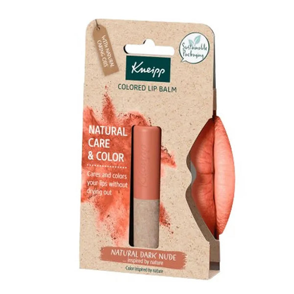 Kneipp Colored Lip Balm Natural Dark Nude 3,5g - KNEIPP