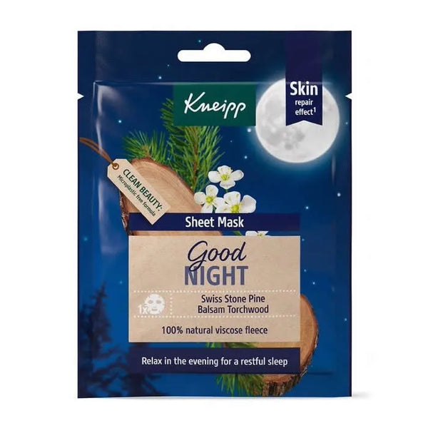 Kneipp Good Night Sheet Mask 1 Unite - Batty Beauty