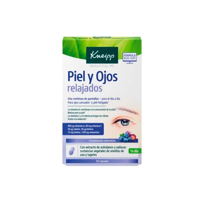 Kneipp Relaxed Skin & Eyes 30 Gélules