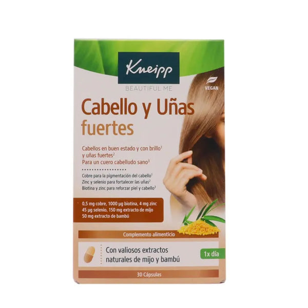 Kneipp Cheveux Et Ongles Forts 30 Gélules - Batty Beauty