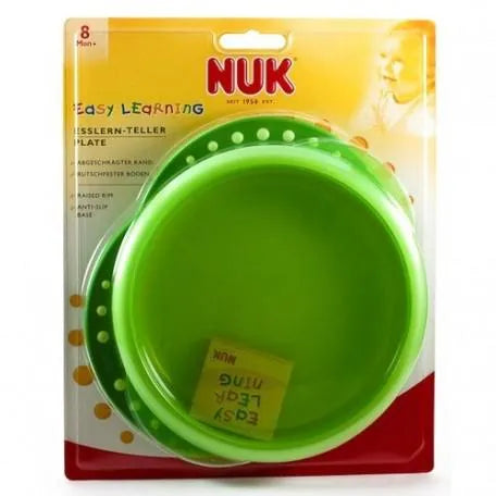 Nuk Plato Con Tapa Easy Learning Nuk