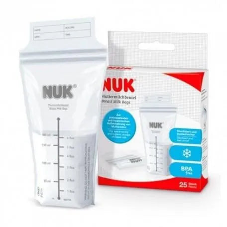 Nuk Bolsas De Leche Materna 25 Unidades Nuk