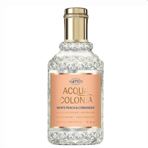 4711 Acqua Colonia White Peach & Coriander Eau De Cologne Vaporisateur 50ml - 4711