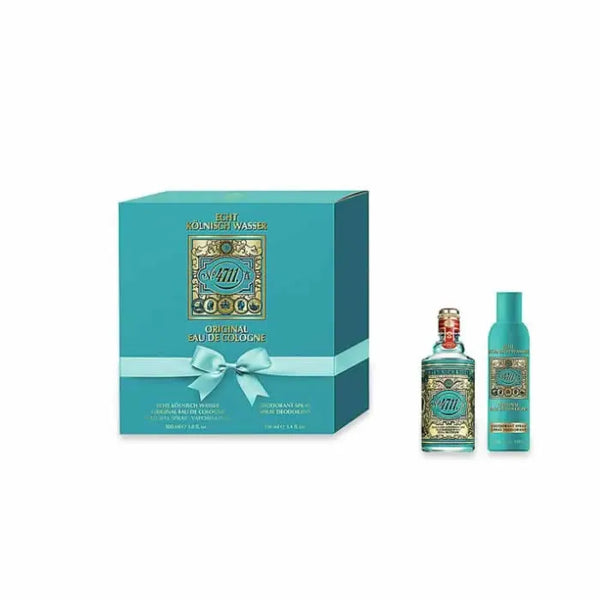 4711 Original Eau De Cologne Vaporisateur 100ml Coffret 2 Produits - 4711