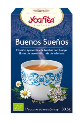 Yogi Tea Buenos Sueños 17 Bolsitas X 1.8g - Batty Beauty