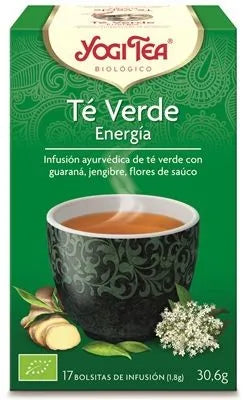Yogi Tea Energia Te Verde 17 Bolsit - Batty Beauty