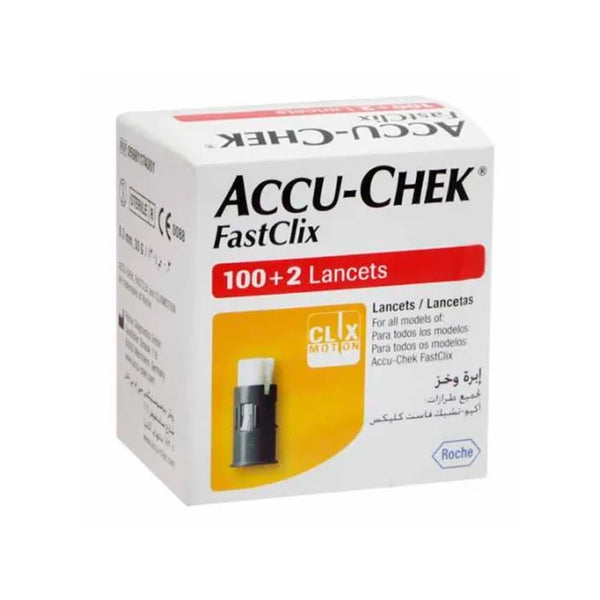 Accu-Chek Fastclix Lancettes 102U - ACCU-CHEK