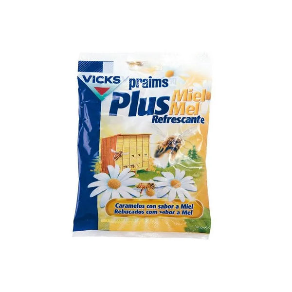 Vicks Praims Plus Honey Refreshing Candies 72g - Batty Beauty
