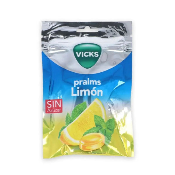 Vicks Bonbon Dur Citron avec Menthol 1 Sachet 72g - VICKS