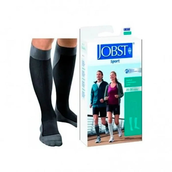 Jobst Sport Chaussettes Noir Gris 2 XL - Batty Beauty