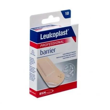 Bsn Medical Leukoplast Barrier Apósito Adhesivo Impermeable 75x22 Mm 10 Unidades Bsn Medical