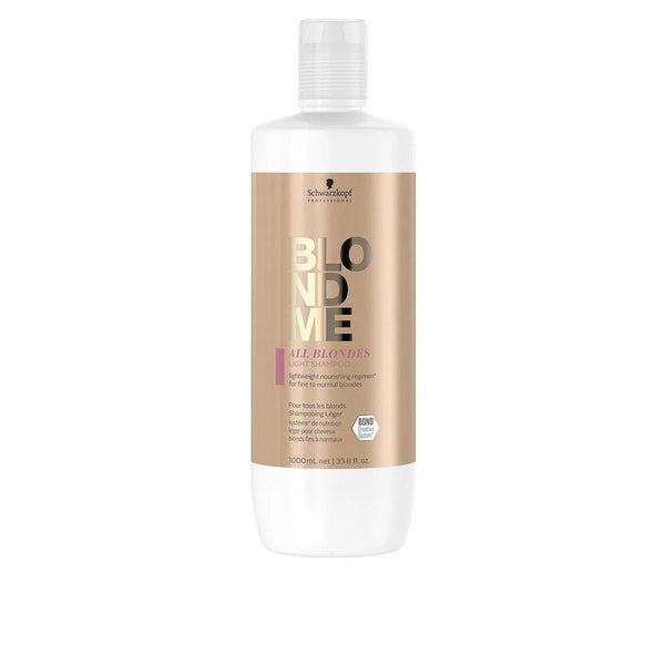 Schwarzkopf Blondme All Blondes Light Shampoo 1000ml - Batty Beauty