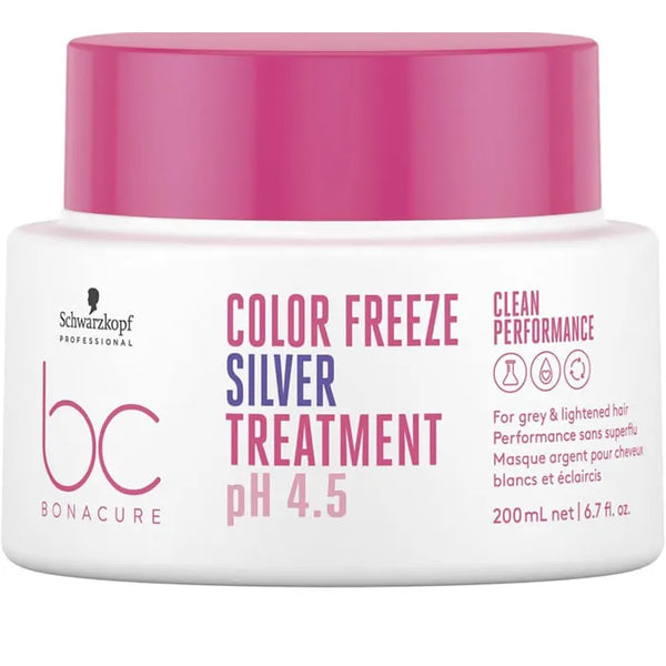 Schwarzkopf Bc Bonacure Color Freeze Silver Treatment 200ml - Batty Beauty