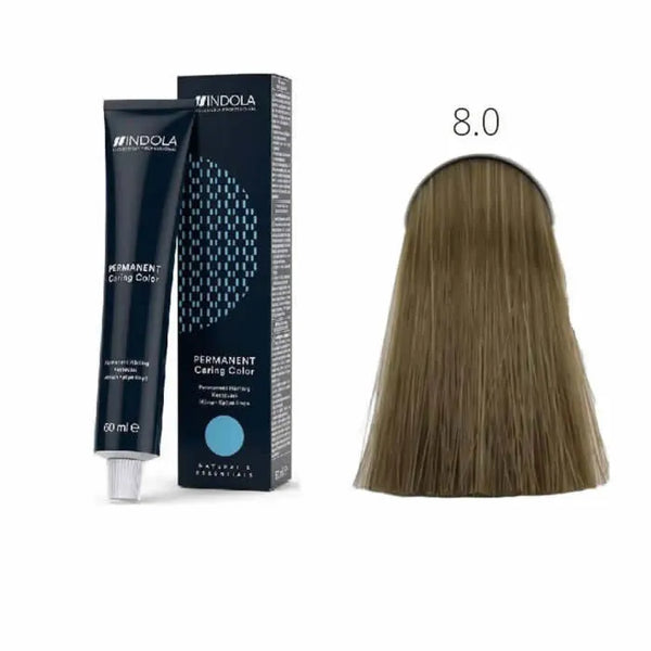 Indola Permanent Caring Color 8.0 60ml - INDOLA