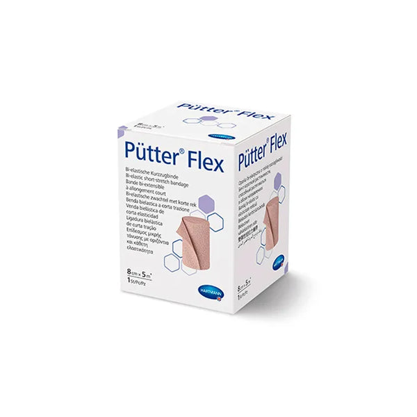 Hartmann Pütter Flex 8cmx5m 1 unité - Batty Beauty