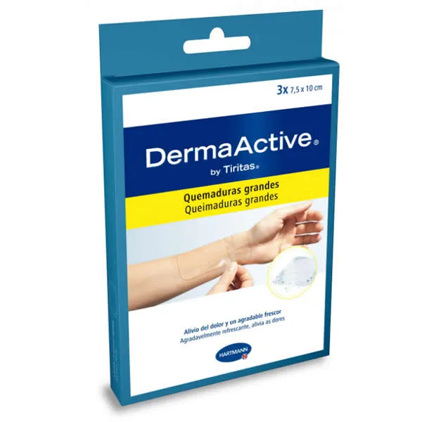 Hartmann DermaActive Grandes Brûlures 3X7.5x10cm 3 Unités - Batty Beauty