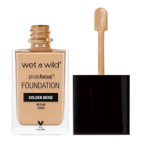 Wet N Wild Photofocus Foundation Golden Beige - Batty Beauty