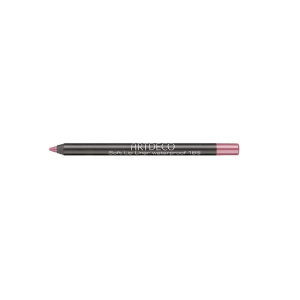 Artdeco Soft Lip Liner Waterproof 186 Shy Rose - Batty Beauty