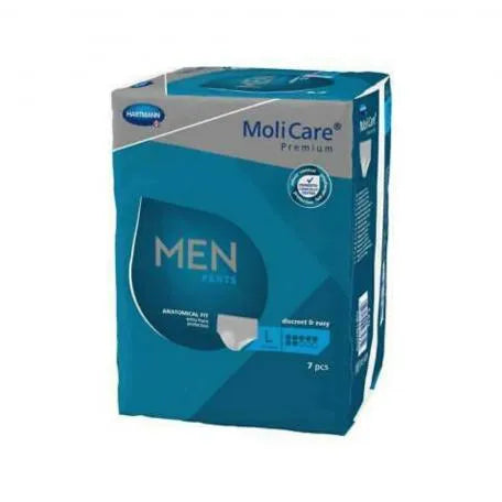 Hartmann Premium Men Pants 7 Gotas Pañal Masculino Talla L 7 Unidades Molicare - Batty Beauty