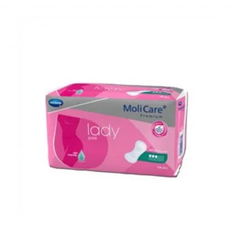 Hartmann Premium Lady 3,5 Gotas Compresas Femeninas 14 Unidades Molicare - Batty Beauty