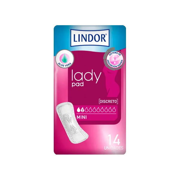 Hartmann Lindor Lady Pad Mini 2 Gouttes 14U - Batty Beauty