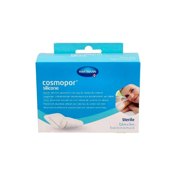 Hartmann Cosmopor Silicone 7,2x5cm 5 Unités - Batty Beauty