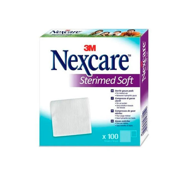 Nexcare Sterimed Soft Gazes Stériles 10x10m - Batty Beauty