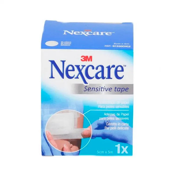 3M Nexcare 3m Bande de Papier Blanc 5cmx5cm - Batty Beauty