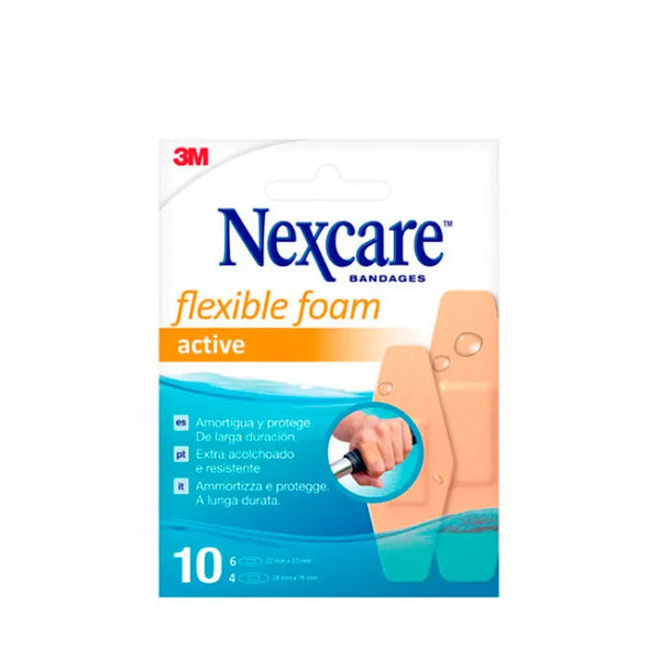 Nexcare Active Bandes Assorties 10 Pcs - Batty Beauty