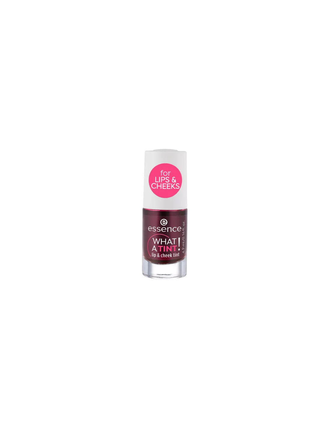 Essence Cosmetics What A Tint! Tinte Para Labios y Mejillas 01-Kiss From A Rose