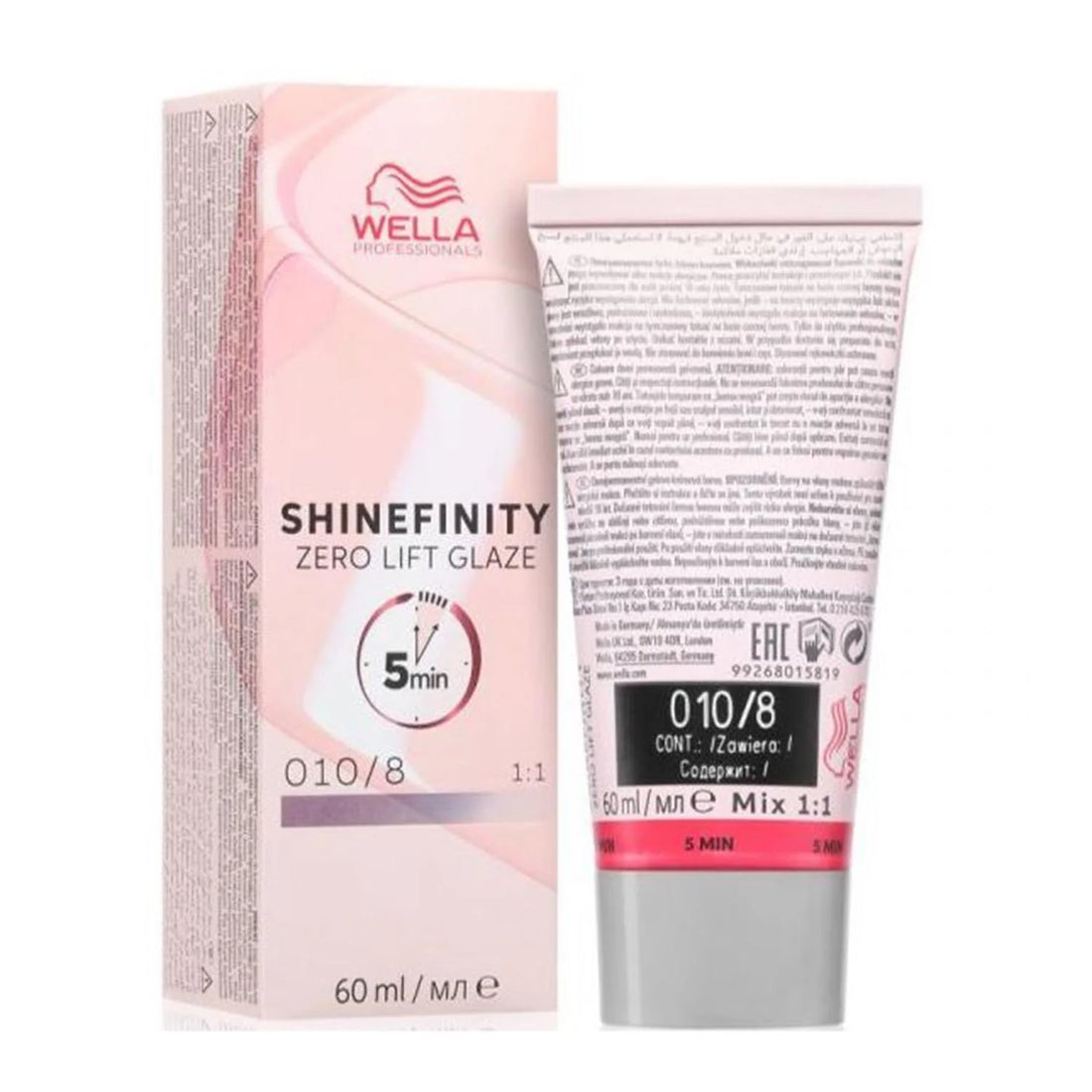 Wella Shinefinity Zero Lift Glaze Tinte 0108 1un