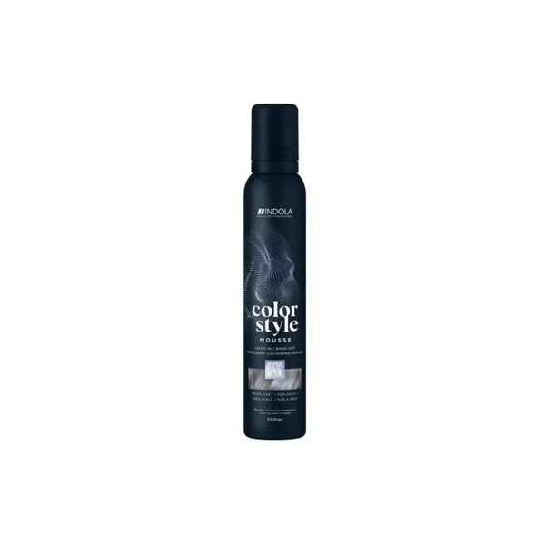 Indola Color Style Mousse Pearl Grey 200ml - Batty Beauty