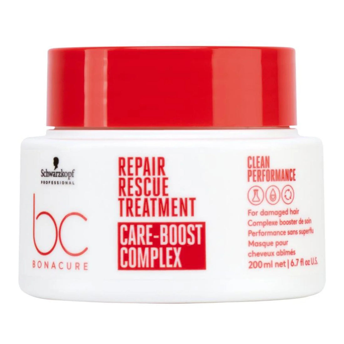 Schwarzkopf Bonacure Repair Rescue Tratamiento Care-Boost Tarro Tarro