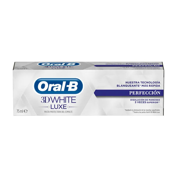 Oral-B 3D White Luxe Dentifrice Perfection 75ml - Batty Beauty