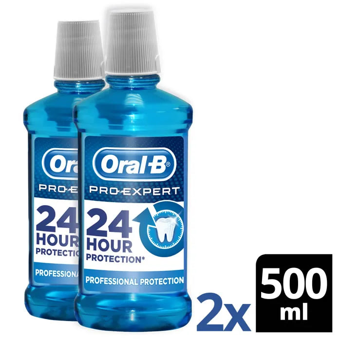 Oral-B Pro-Expert Rince-Bouche Protection Professionnelle Coffret 2 Produits