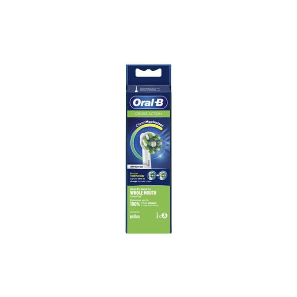 Oral-B Cross Action Toothbrush 3 Pcs. - Batty Beauty