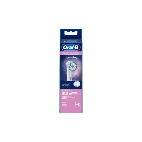 Oral-B Sensitive Clean Replacement Brush Head 3 pcs. - Batty Beauty