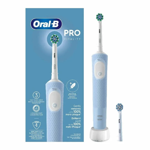 Oral-B Pro Vitality Blue Electric Toothbrush - Batty Beauty