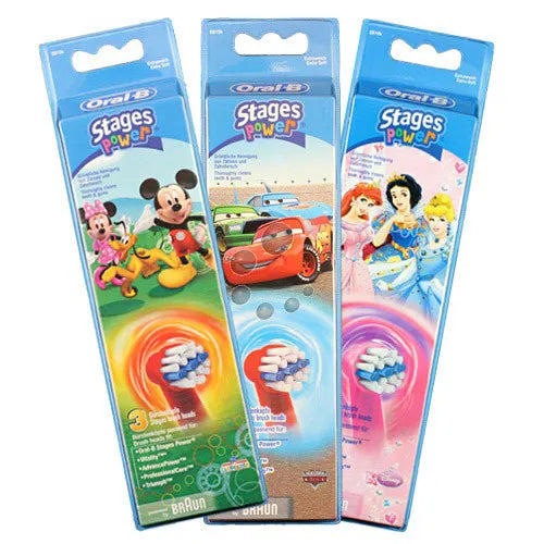 Oral-B Oral B Stages Power Replacement De Brosse À Dents Electrique Enfants 3 Unités
