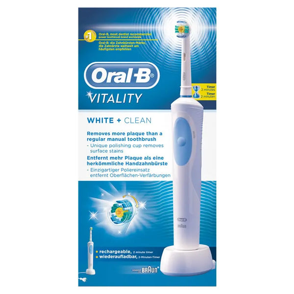 Oral-B Oral B Vitality White Clean Electric Dental Brush - Batty Beauty
