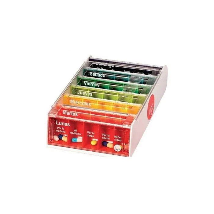 Prim Arc-en-ciel Dispenser Hebdomadaire Pilules