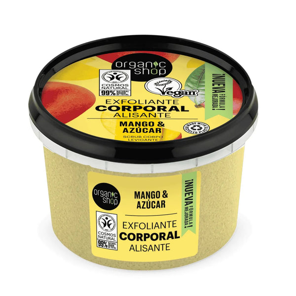 Organic Shop Mango Exfoliante Corporal Alisante 1un - Batty Beauty