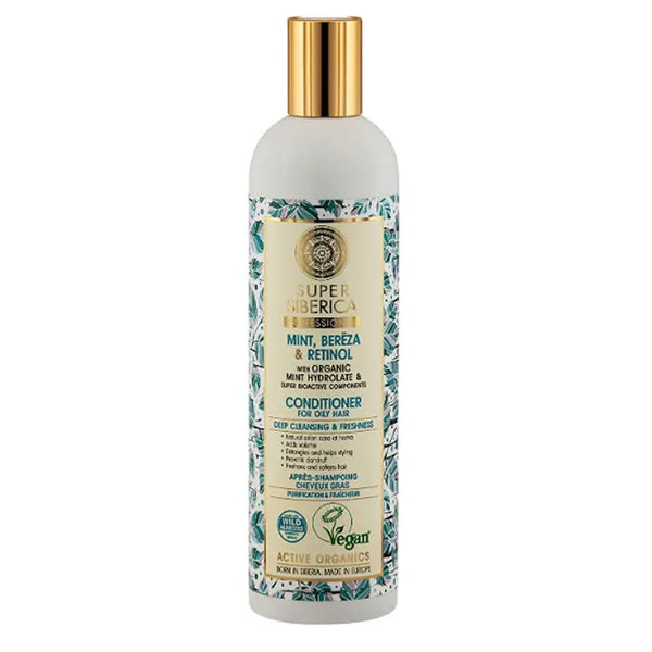 Natura Siberica Hair Conditioner Deep Cleansing And Freshness 400ml - Batty Beauty