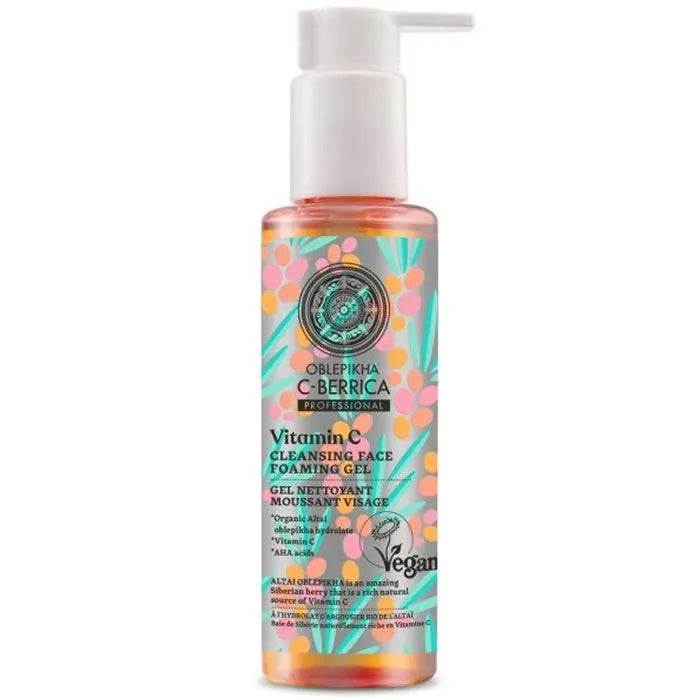 Natura Siberica Gel Nettoyant Moussant Visage