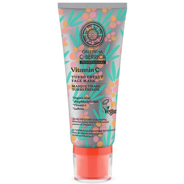 Natura Siberica Masque Visage Turbo Energie 100ml - Batty Beauty