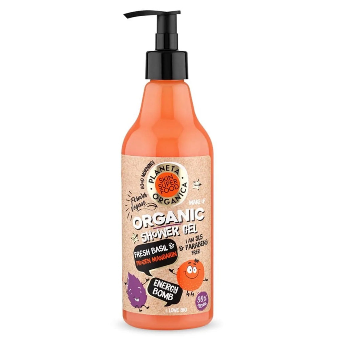 Natura Siberica Skin Super Good Natural Gel De Baño Energy Bomb